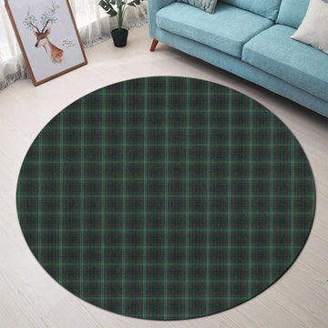 Armagh County Ireland Tartan Round Rug