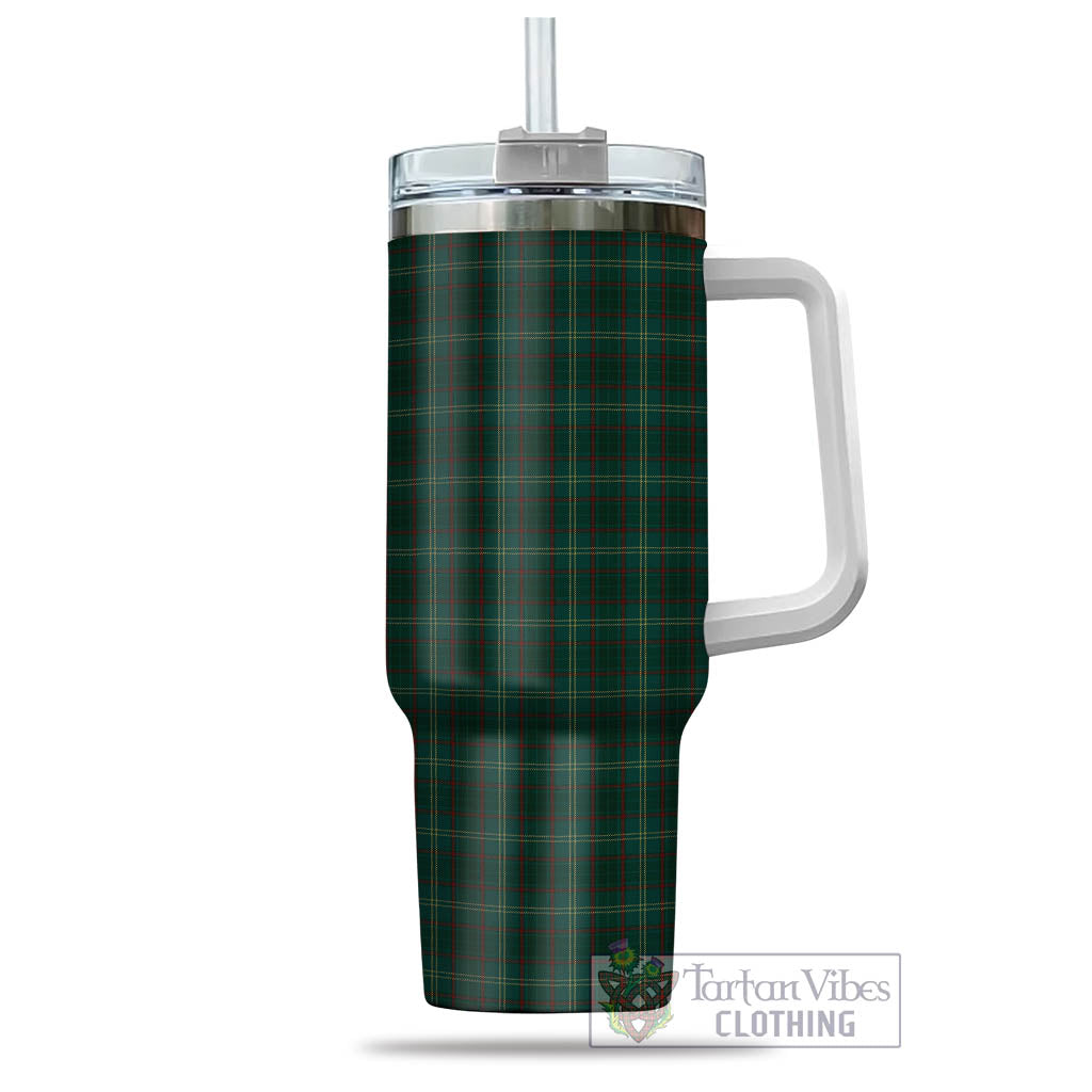 Tartan Vibes Clothing Armagh County Ireland Tartan Tumbler with Handle