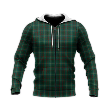 Armagh County Ireland Tartan Knitted Hoodie