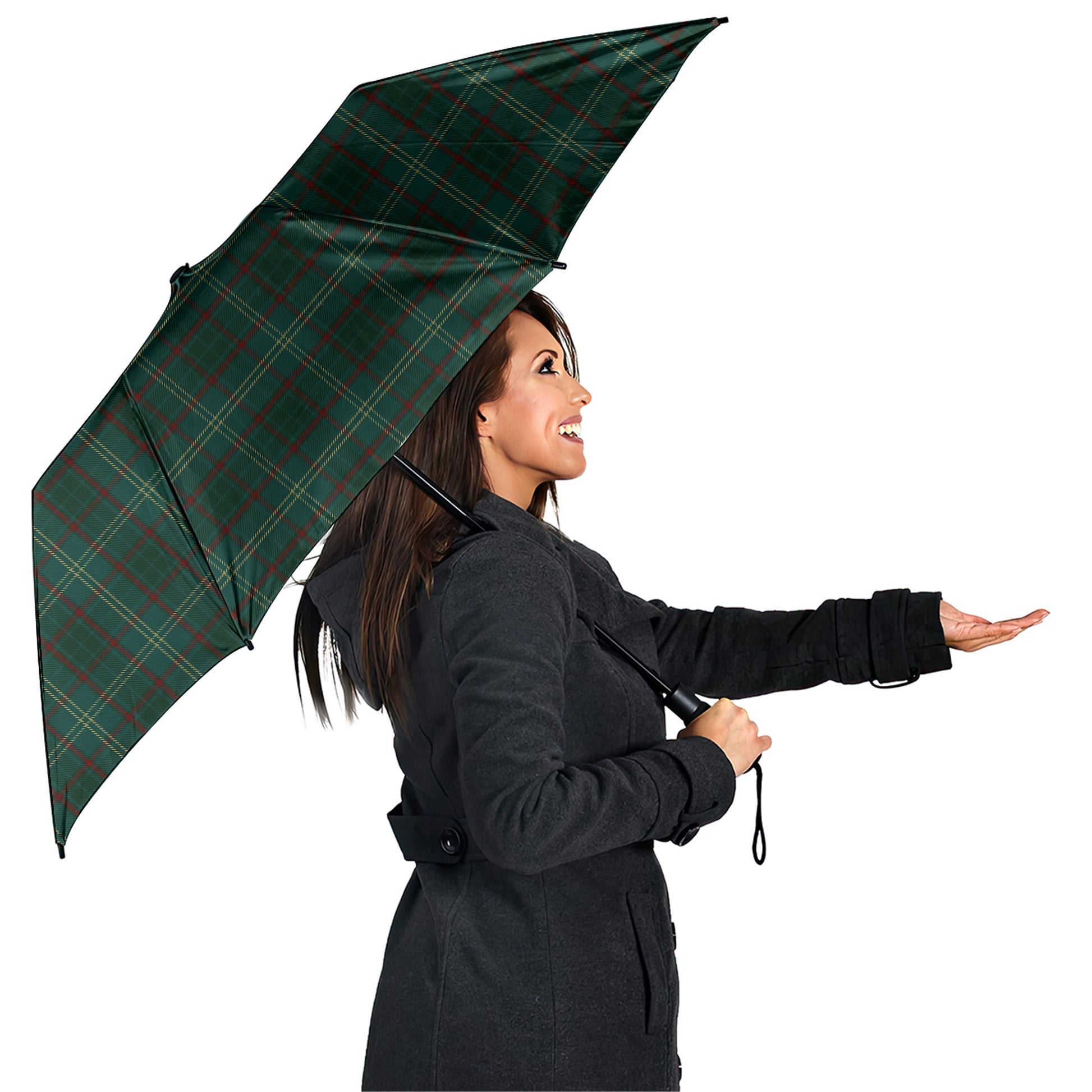 Armagh County Ireland Tartan Umbrella - Tartanvibesclothing