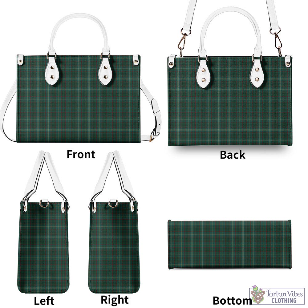 Tartan Vibes Clothing Armagh County Ireland Tartan Luxury Leather Handbags
