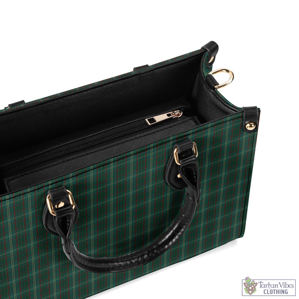 Tartan Vibes Clothing Armagh County Ireland Tartan Luxury Leather Handbags