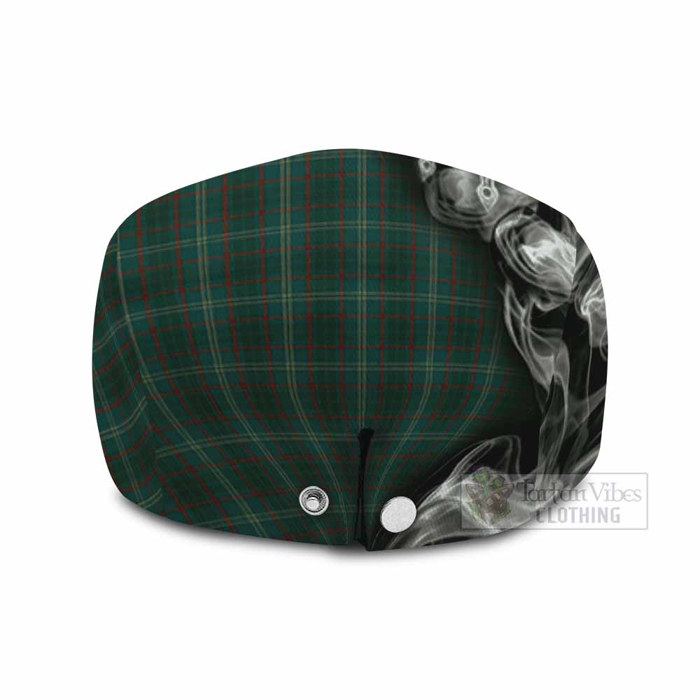 Armagh County Ireland Tartan Flat Cap, Jeff Cap Roaring Lion Heritage