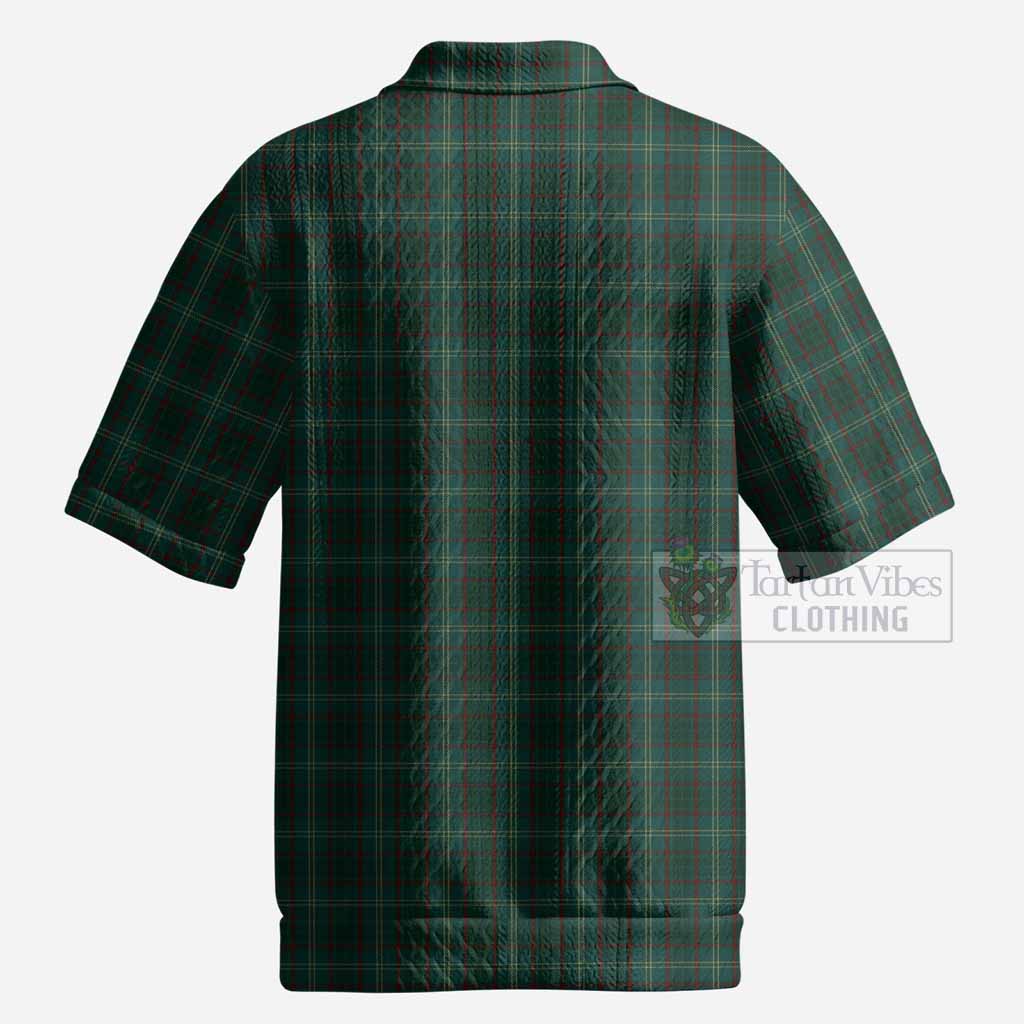 Armagh County Ireland Tartan Men’s Polo Sweater Top