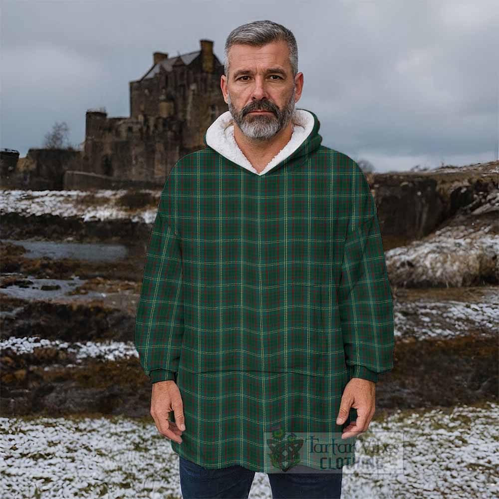 Armagh County Ireland Tartan Wearable Blanket - Tartan Vibes Clothing