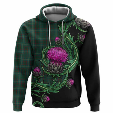Armagh Tartan Hoodie Resilient Scottish Thistle