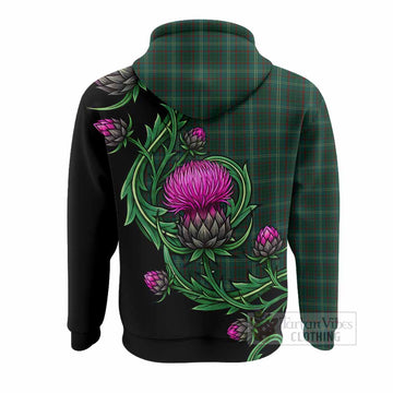 Armagh Tartan Hoodie Resilient Scottish Thistle