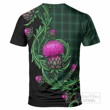 Armagh Tartan T-Shirt Resilient Scottish Thistle