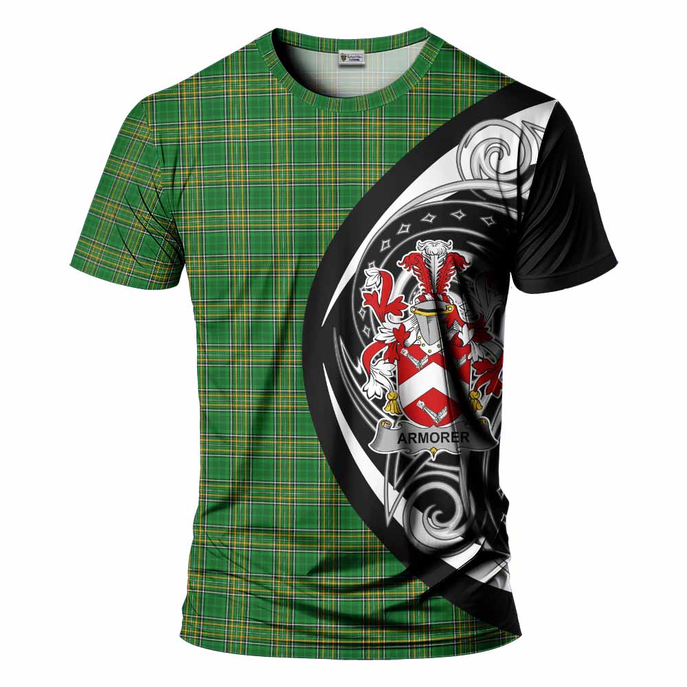 Tartan Vibes Clothing Armorer Irish Clan T-Shirt Celtic Circle Style