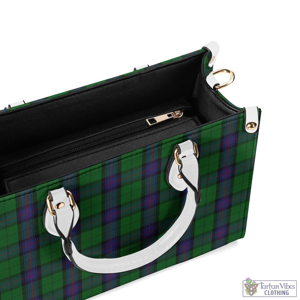 Tartan Vibes Clothing Armstrong Tartan Luxury Leather Handbags