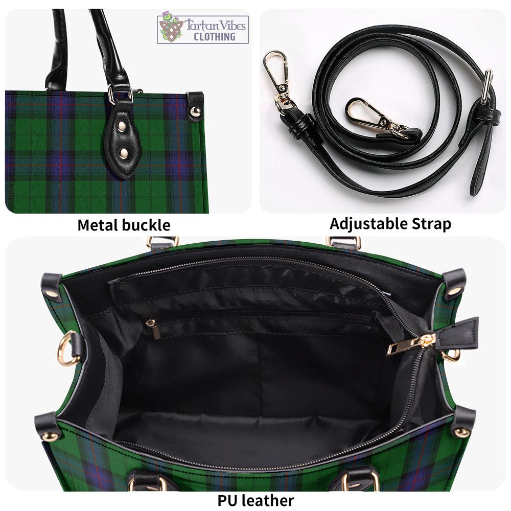 Tartan Vibes Clothing Armstrong Tartan Luxury Leather Handbags