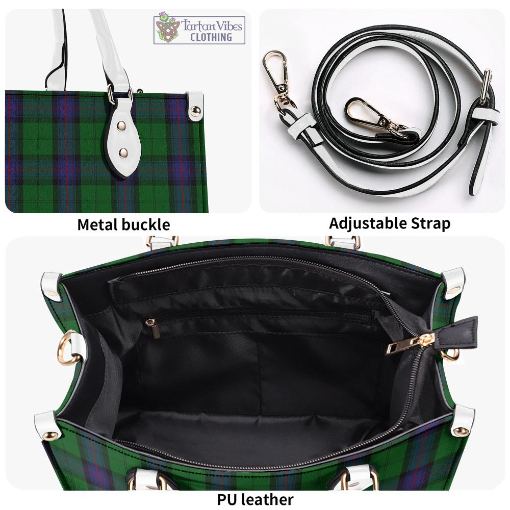 Tartan Vibes Clothing Armstrong Tartan Luxury Leather Handbags