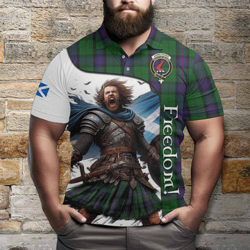 Armstrong Crest Tartan Polo Shirt Inspired by the Freedom of Scottish Warrior