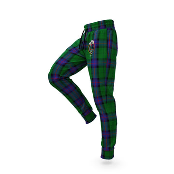 Armstrong Tartan Joggers Pants with Family Crest