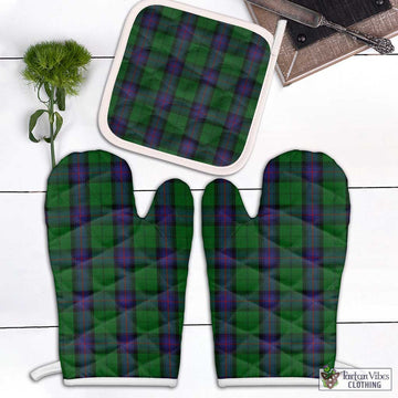 Armstrong Tartan Combo Oven Mitt & Pot-Holder Combo 1 Oven Mitt & 1 Pot-Holder White - Tartan Vibes Clothing