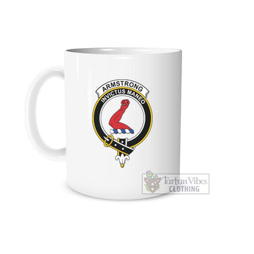 Armstrong Family Crest Ceramic Mug One Size 11oz size - 2D-tartanvibesclothing