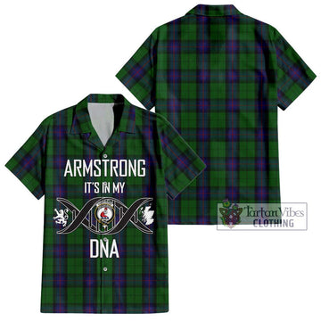 Armstrong Tartan Hawaiian Shirt with Family Crest DNA In Me Style
