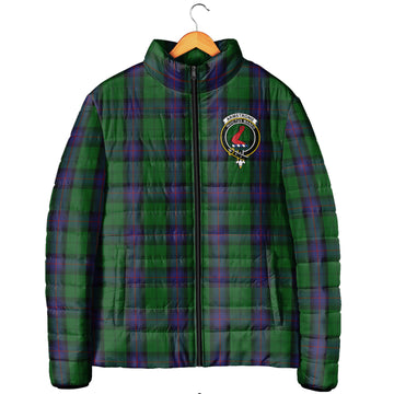 Armstrong Tartan Padded Jacket with Family Crest