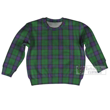 Tartan Vibes Clothing Armstrong Tartan Kid Ugly Sweater