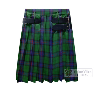 Armstrong Tartan Men's Pleated Skirt - Fashion Casual Retro Scottish Kilt Style