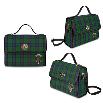 Armstrong Tartan Waterproof Canvas Bag with Family Crest