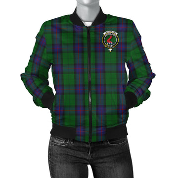 Armstrong Tartan Bomber Jacket with Family Crest