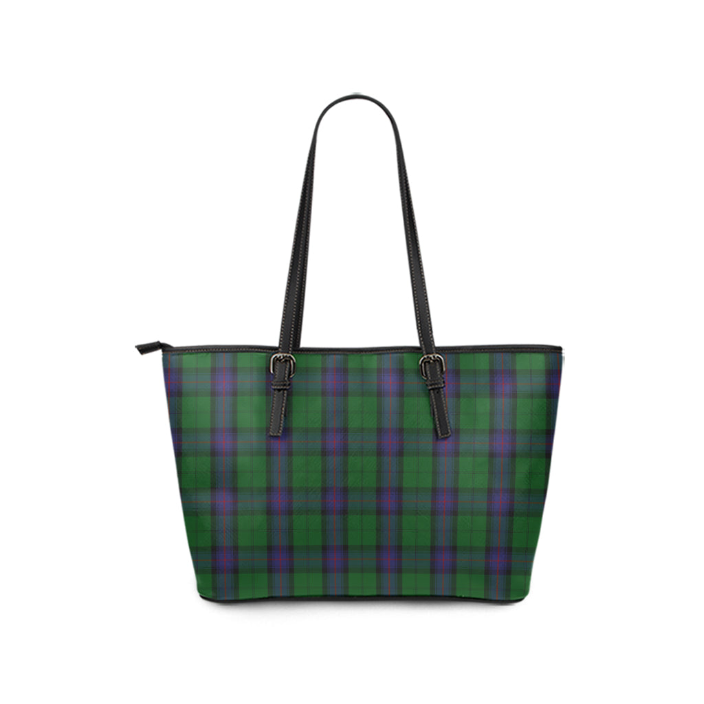 Armstrong Tartan Leather Tote Bag - Tartanvibesclothing