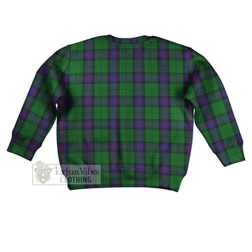 Tartan Vibes Clothing Armstrong Tartan Kid Ugly Sweater