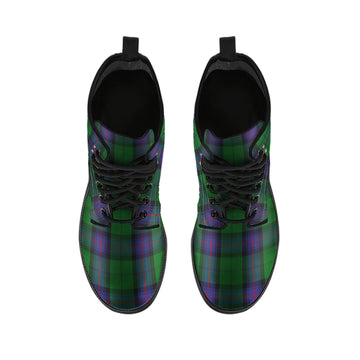 Armstrong Tartan Leather Boots