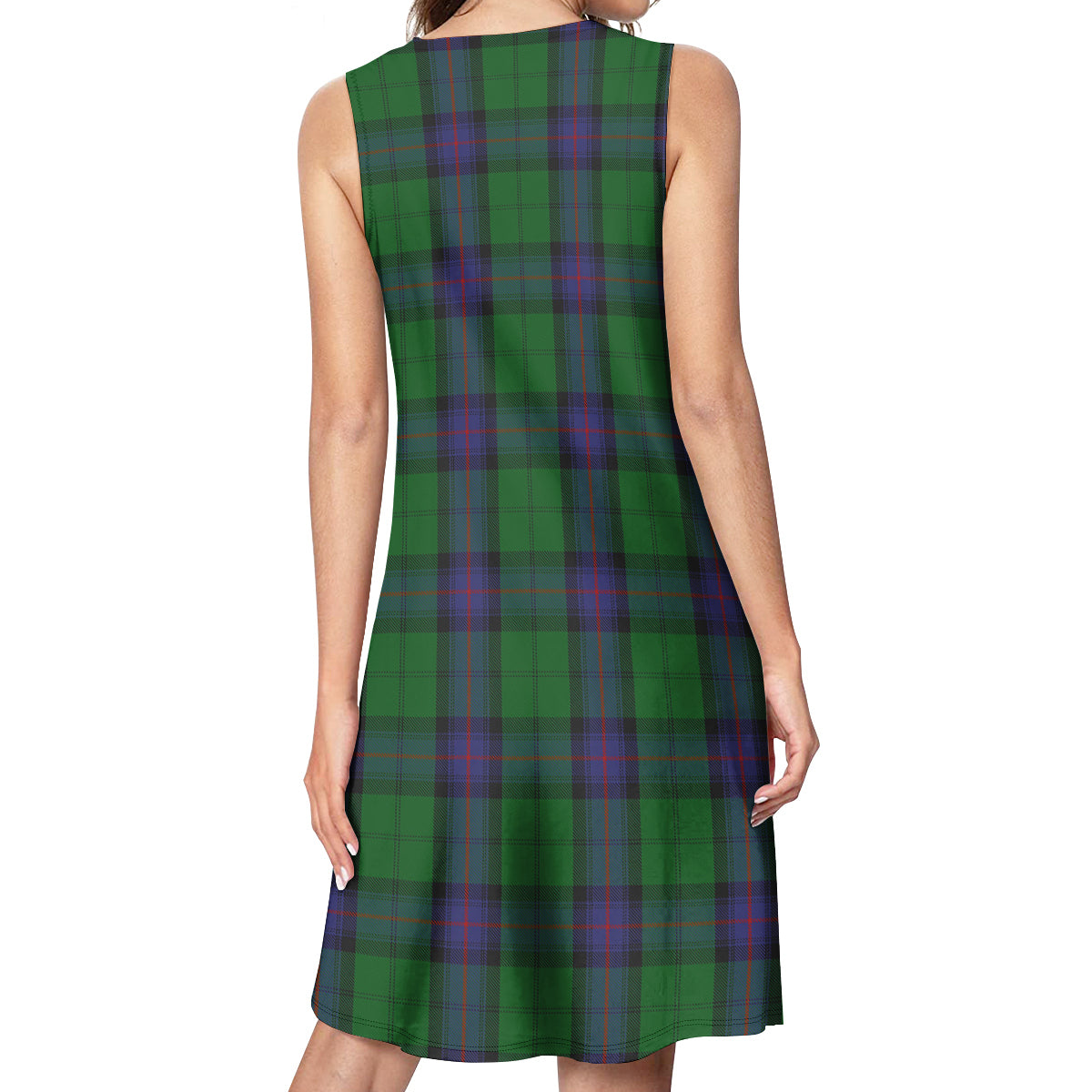 Armstrong Tartan Womens Casual Dresses - Tartanvibesclothing