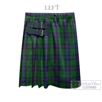 Armstrong Tartan Men's Pleated Skirt - Fashion Casual Retro Scottish Kilt Style