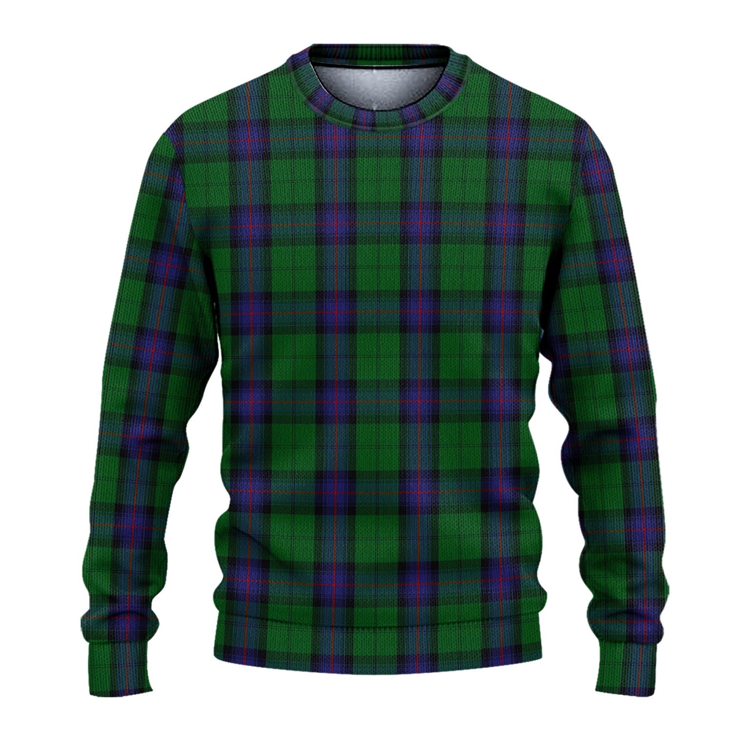 Armstrong Tartan Knitted Sweater - Tartanvibesclothing