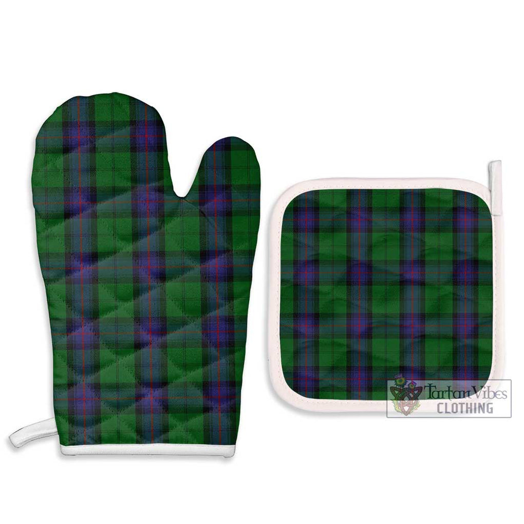 Armstrong Tartan Combo Oven Mitt & Pot-Holder Combo 1 Oven Mitt & 2 Pot-Holder White - Tartan Vibes Clothing