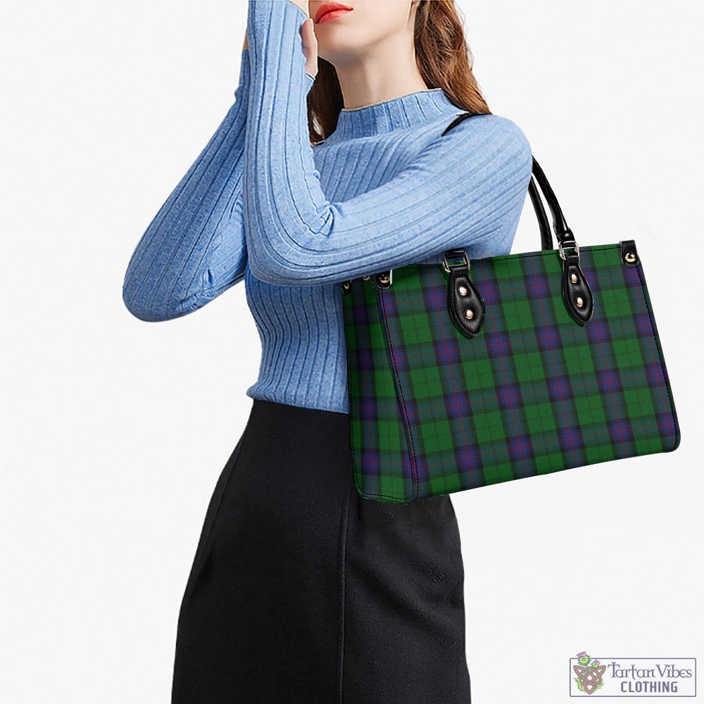 Tartan Vibes Clothing Armstrong Tartan Luxury Leather Handbags