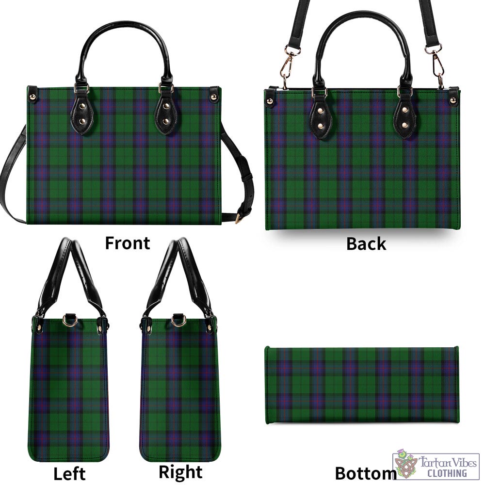 Tartan Vibes Clothing Armstrong Tartan Luxury Leather Handbags
