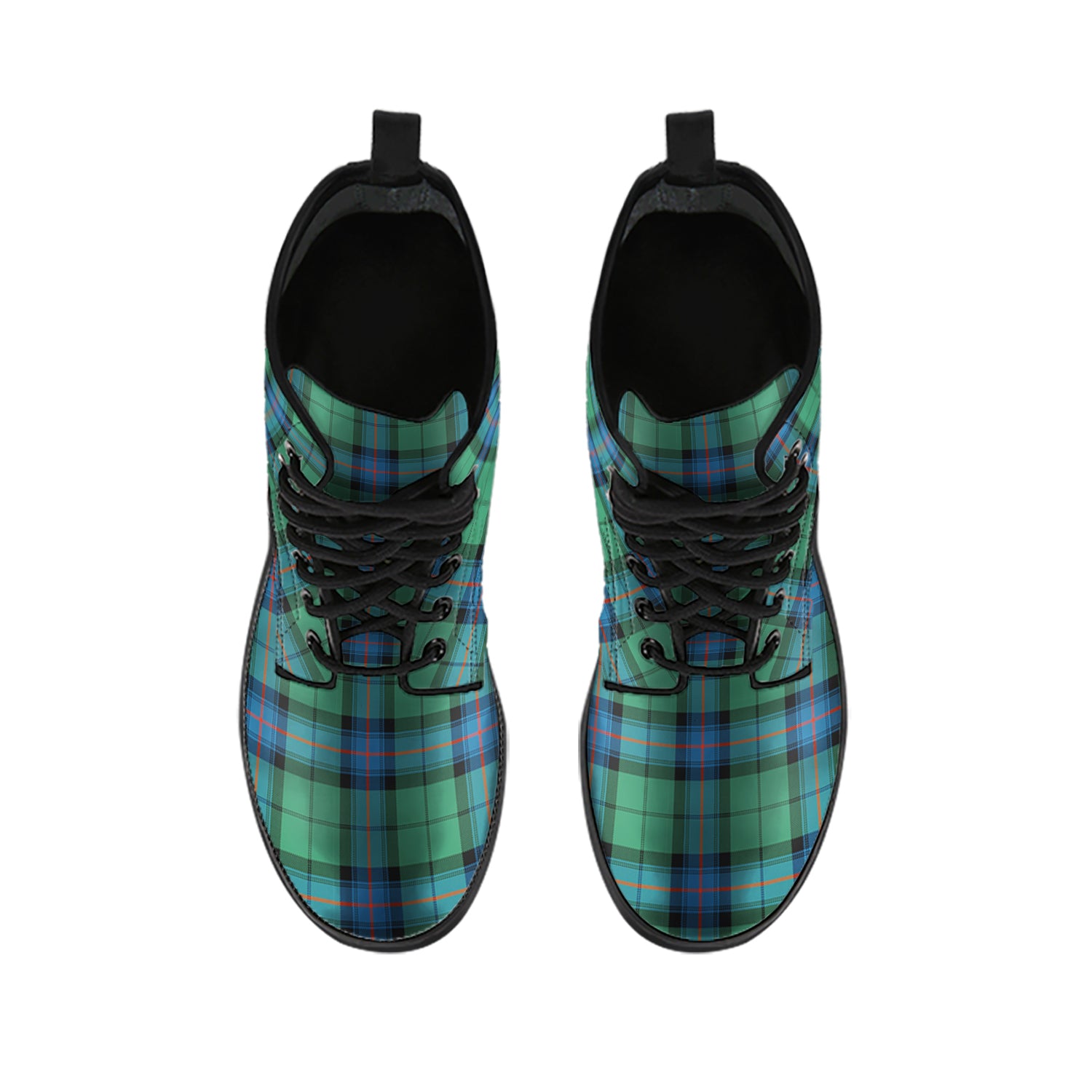 Armstrong Ancient Tartan Leather Boots - Tartanvibesclothing