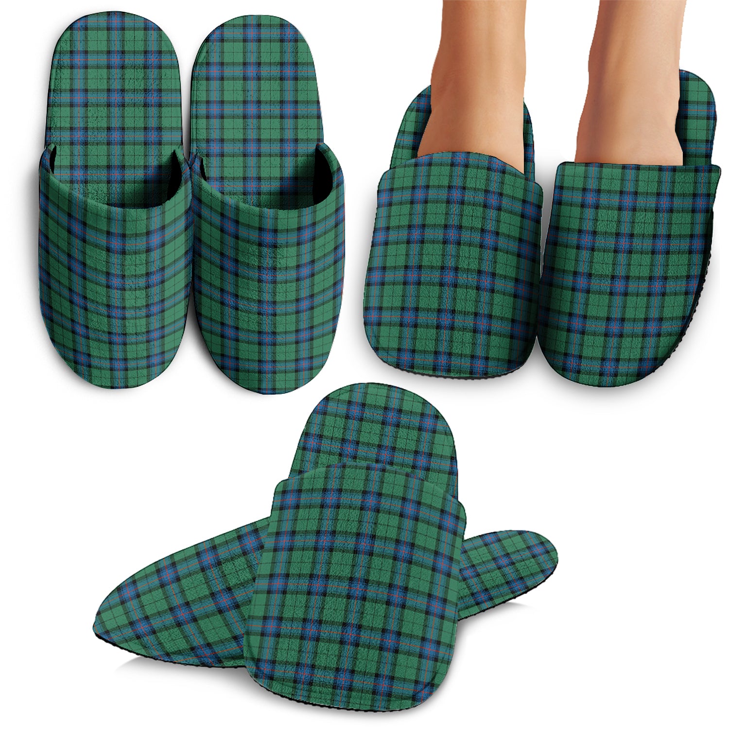 Armstrong Ancient Tartan Home Slippers - Tartanvibesclothing