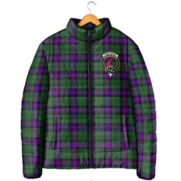 Armstrong Modern Tartan Padded Jacket with Family Crest