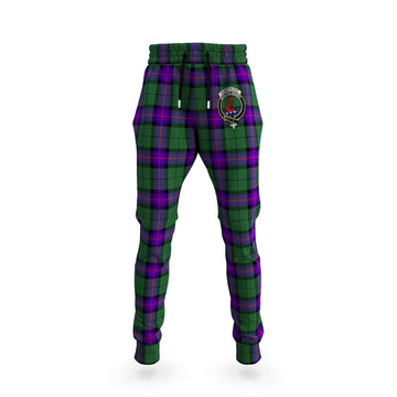 Armstrong Modern Tartan Joggers Pants with Family Crest