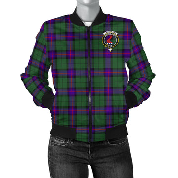 Armstrong Modern Tartan Bomber Jacket with Family Crest