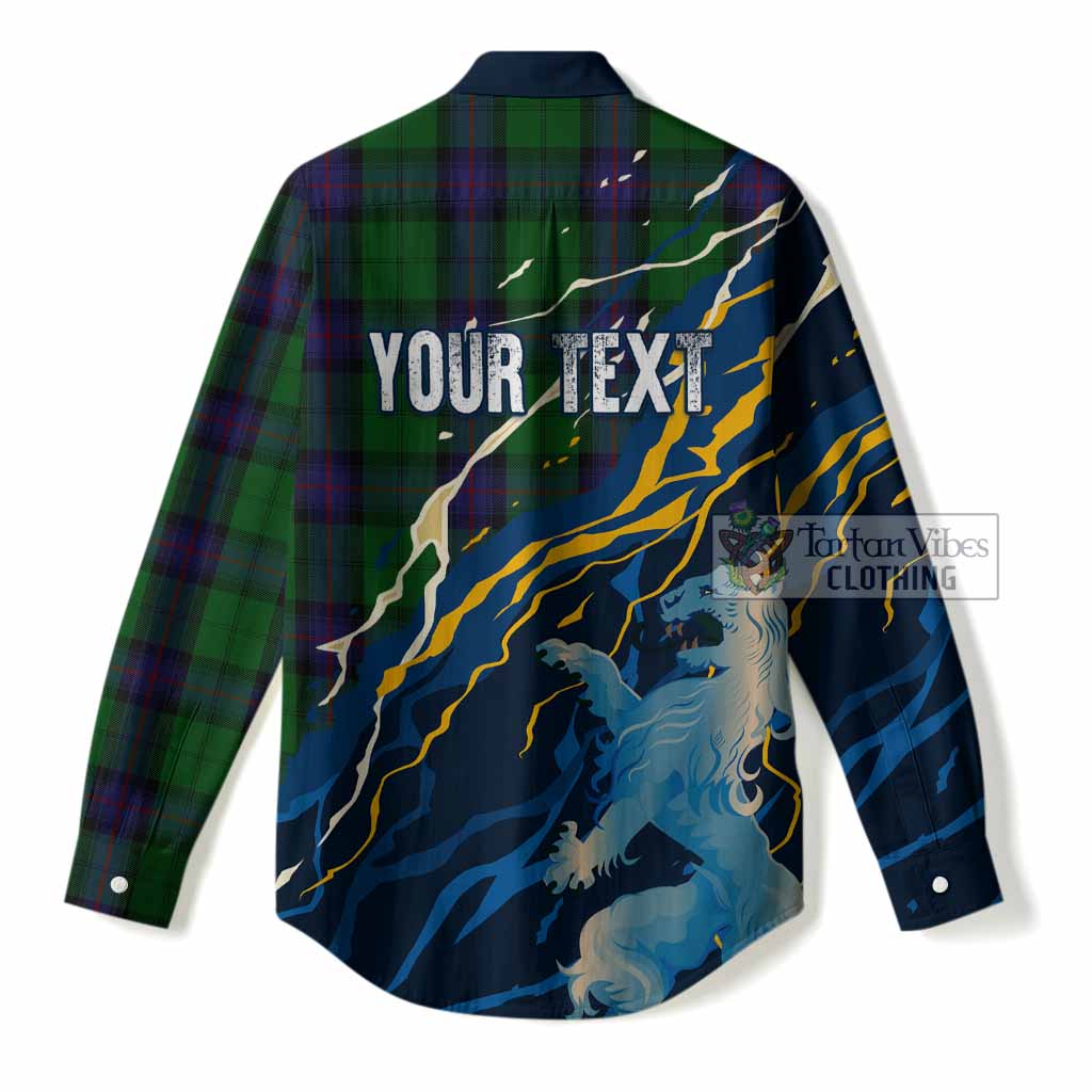Armstrong Scotland Tartan Women Casual Shirt WC2026 Football - We'll Be Coming