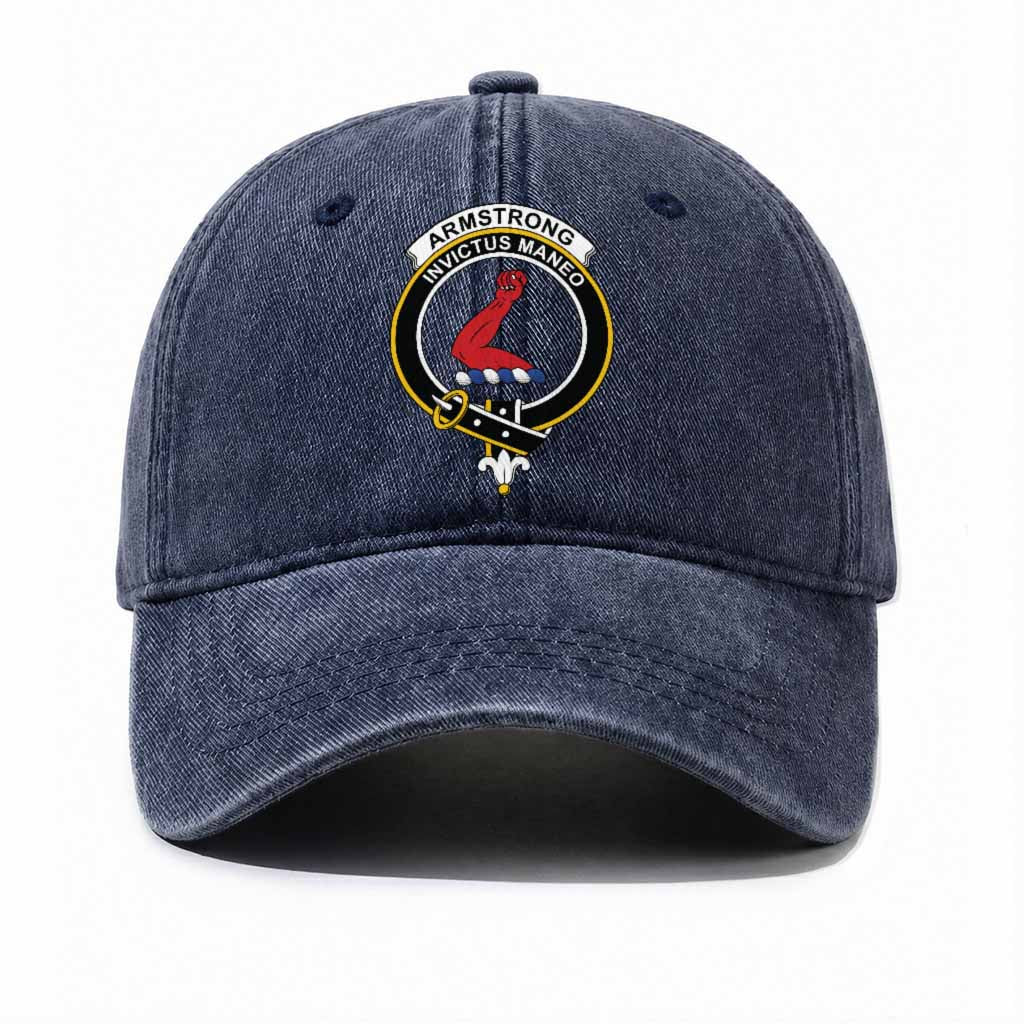 Armstrong Scottish Clan Crest Washed Baseball Cap