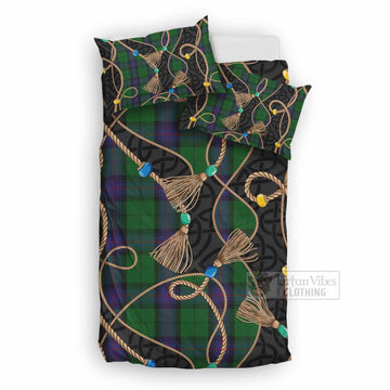 Armstrong Scottish Tartan Twisted Ropes Stylized Bedding Set