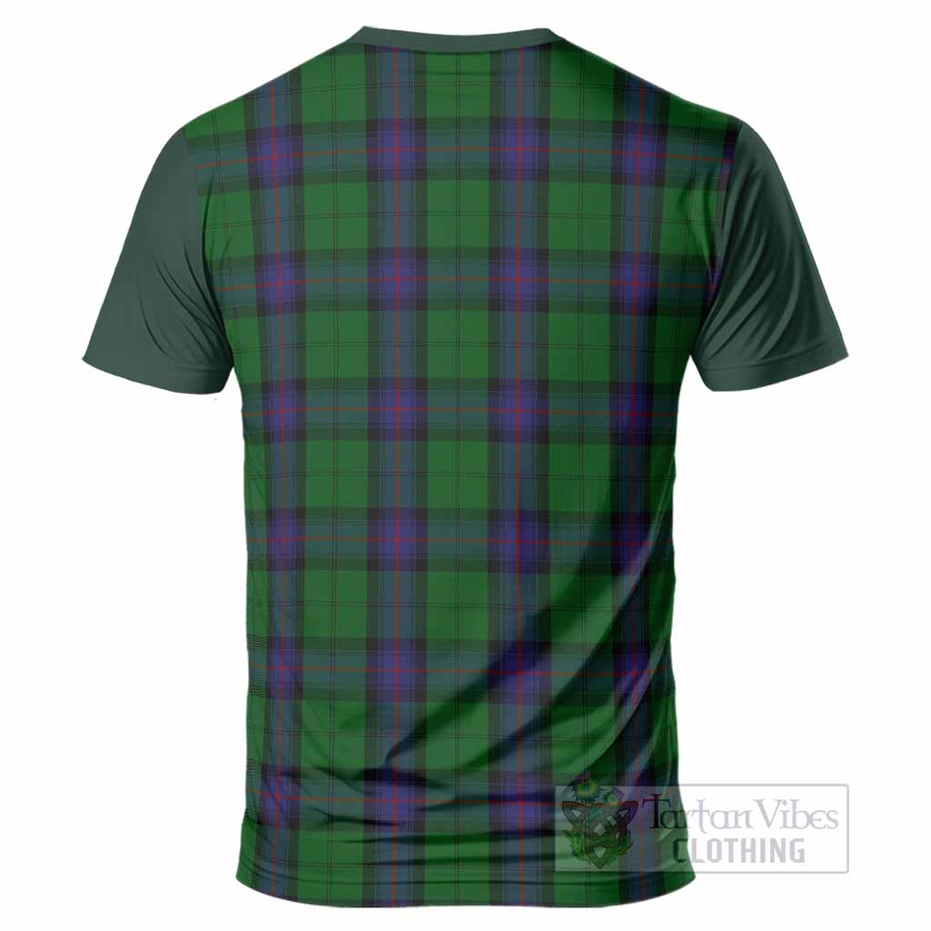 Armstrong Tartan Accent T-Shirt with Family Crest