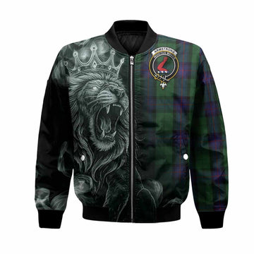 Armstrong Tartan Bomber Jacket Roaring Lion Heritage