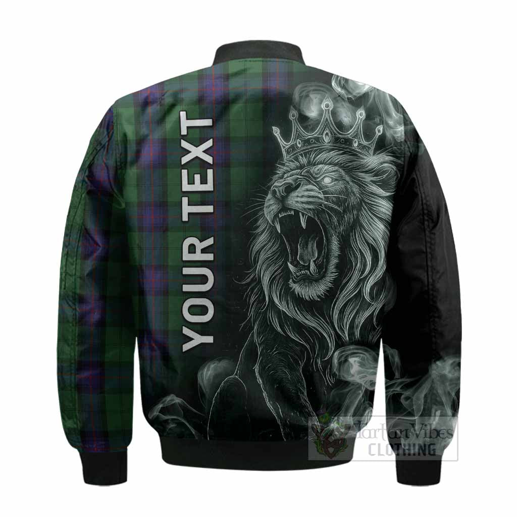 Armstrong Tartan Bomber Jacket Roaring Lion Heritage