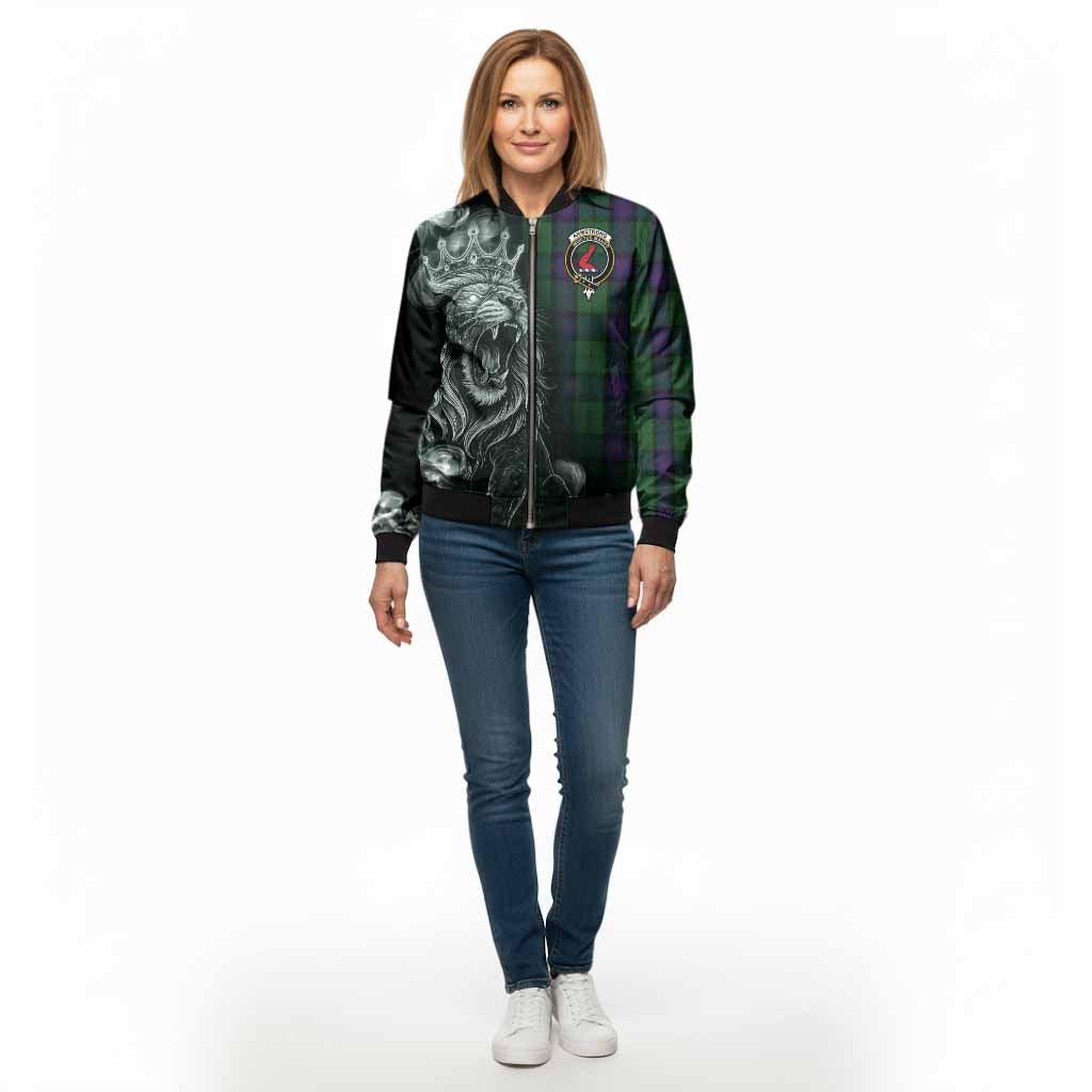 Armstrong Tartan Bomber Jacket Roaring Lion Heritage
