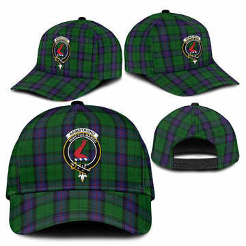 Armstrong Tartan Classic Cap with Family Crest