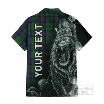 Armstrong Tartan Cotton Hawaiian Shirt Roaring Lion Heritage