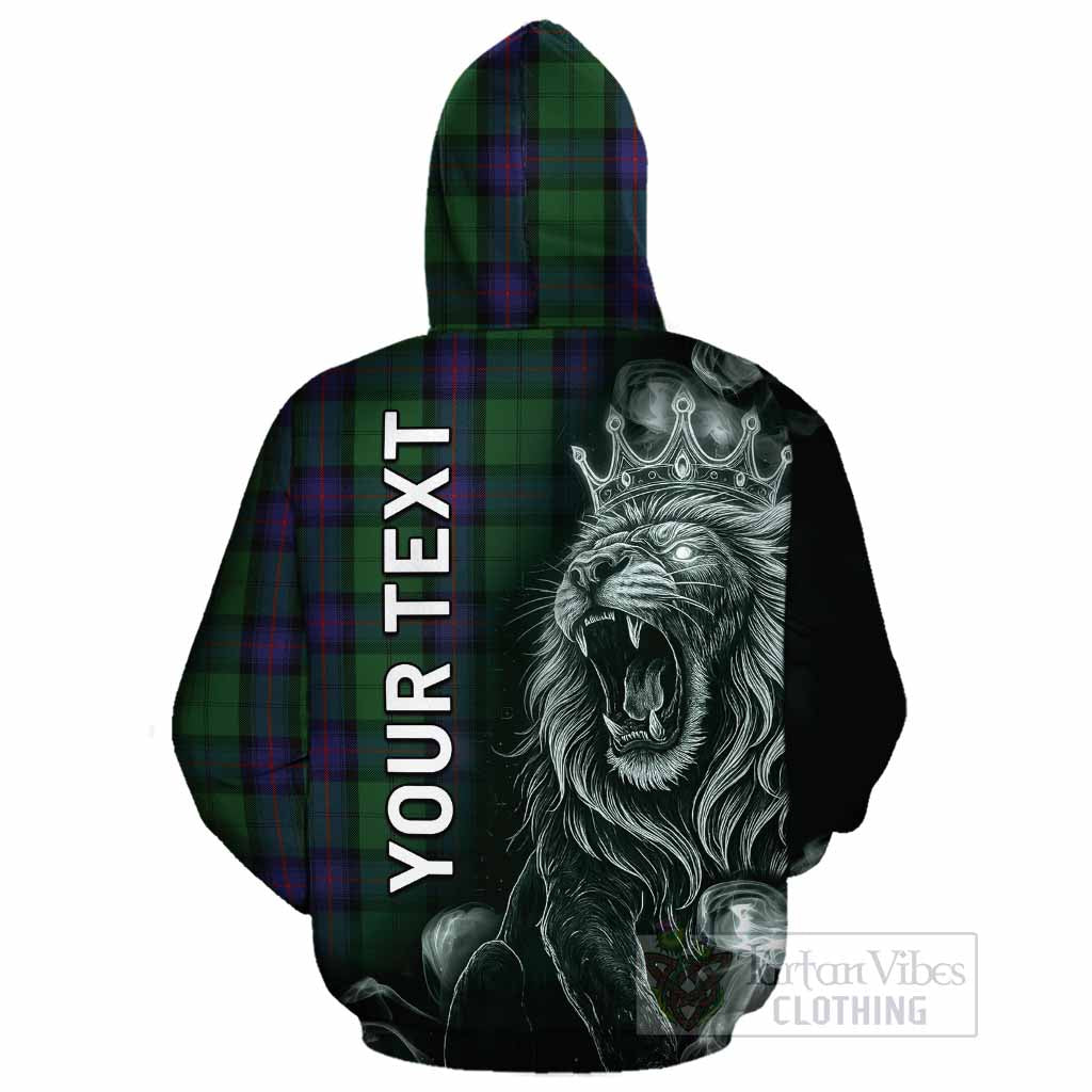 Armstrong Tartan Cotton Hoodie Roaring Lion Heritage